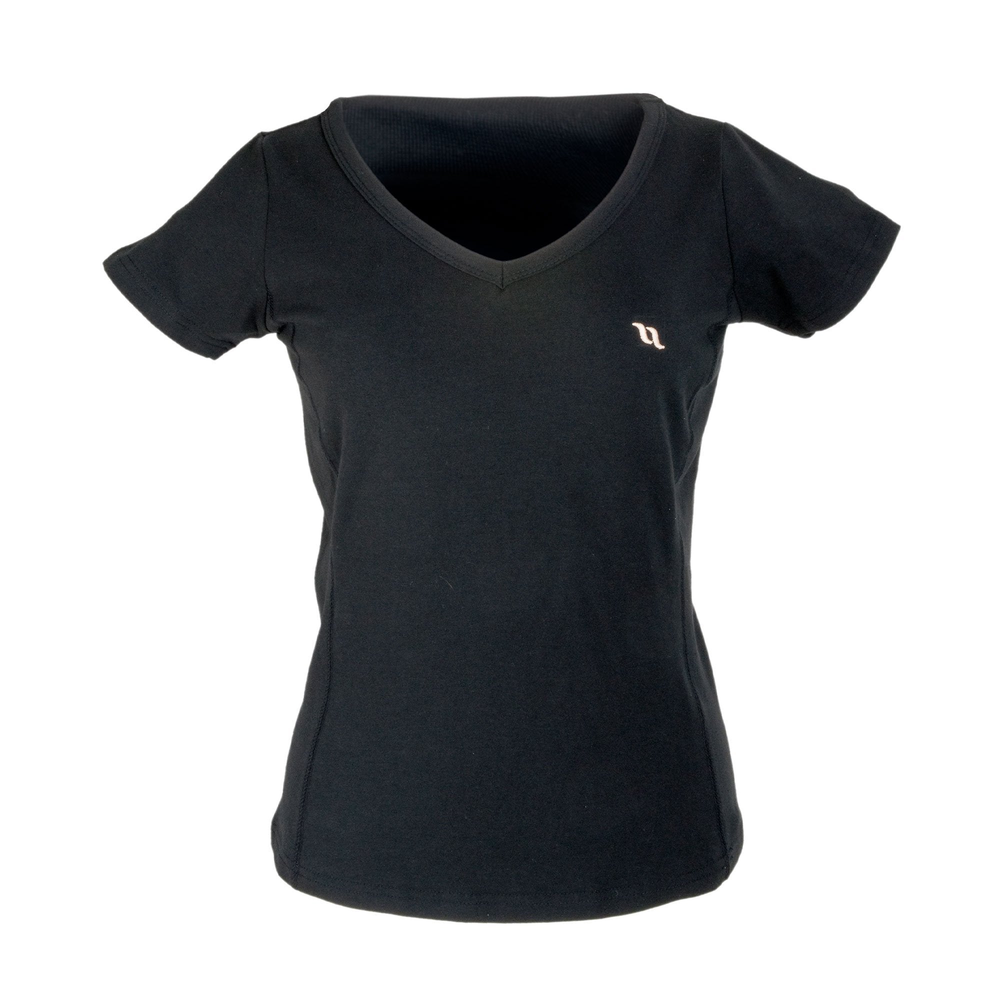 T-shirt med V-hals - Back on Track Danmark