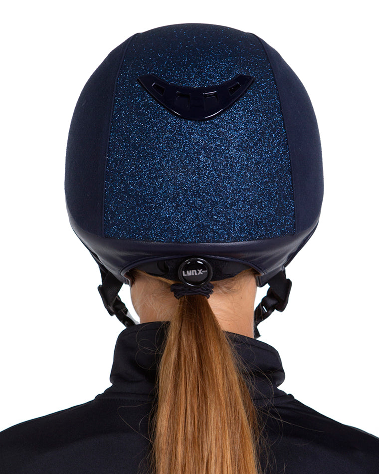 EQ3 Lynx Glitter Hjelm Blå/Sand